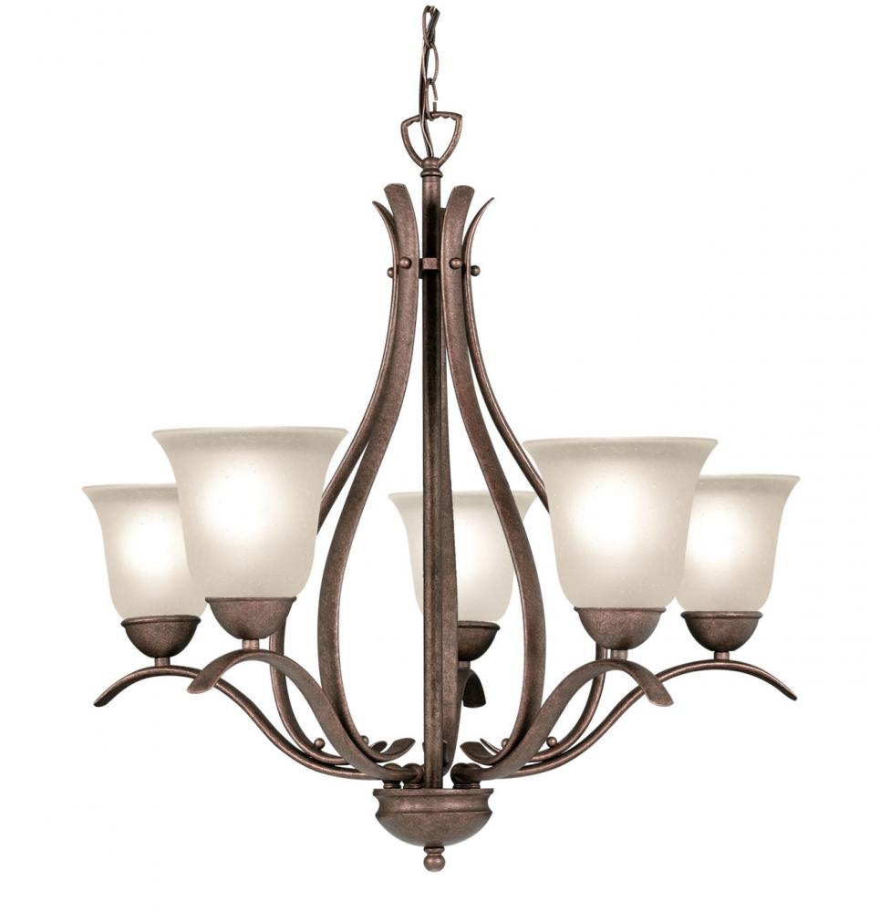 Bronze Up Chandelier