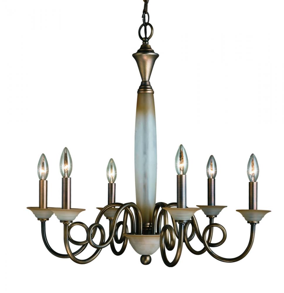 Brass Up Chandelier