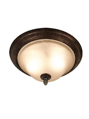 Bronze Bowl Flush Mount