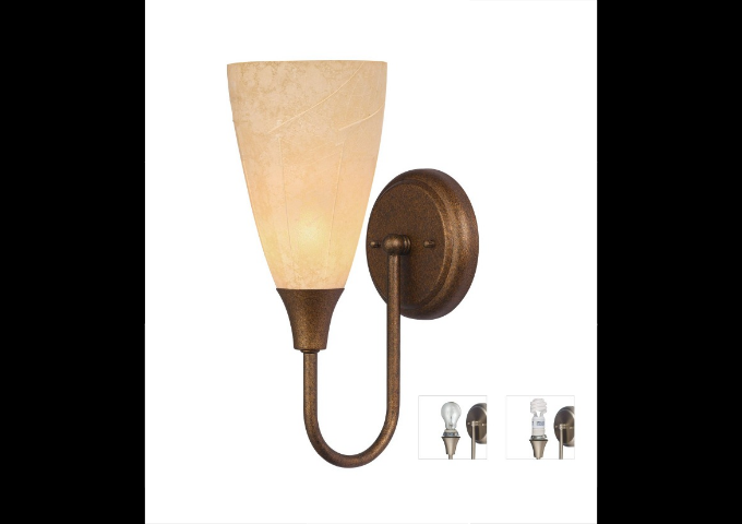 Bronze Wall Light