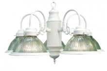 Woodbridge 10001-WHT - White Down Chandelier