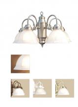 Woodbridge 10002-STN - Chrome Down Chandelier