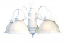 Woodbridge 10002-WHT - White Down Chandelier