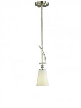 Woodbridge 12223-STN - Nickel Down Mini Pendant