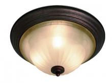 Woodbridge 31024-MBZ - Bronze Bowl Flush Mount