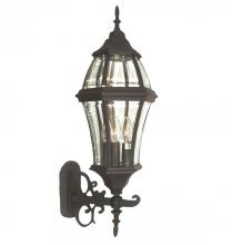 Woodbridge 61011-BKP - Black Wall Lantern