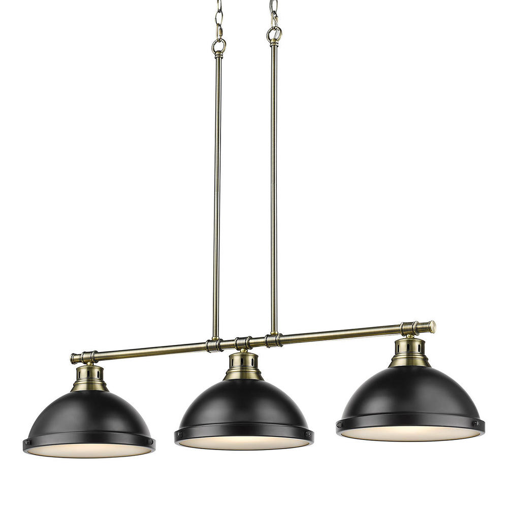 3 Light Linear Pendant