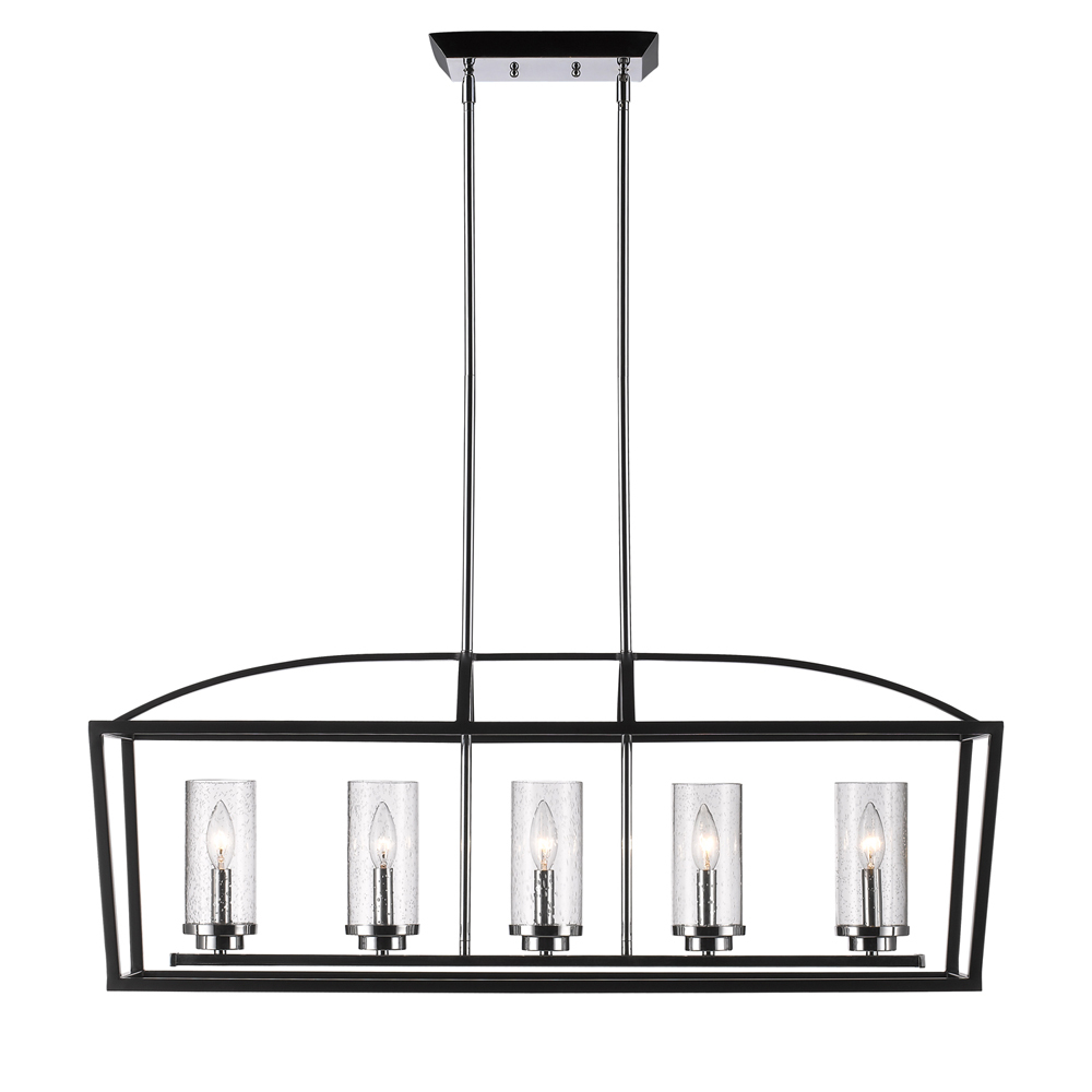 5 Light Linear Pendant