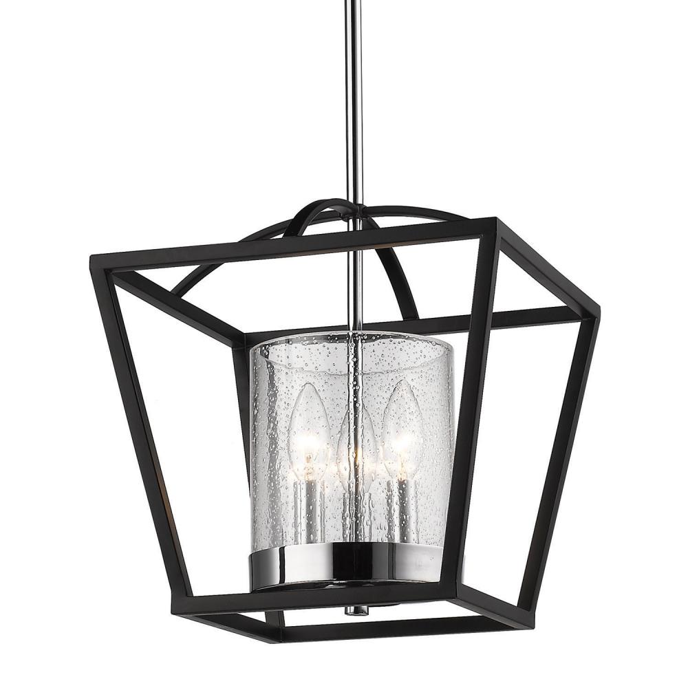 3 Light Mini Chandelier (Convertible)