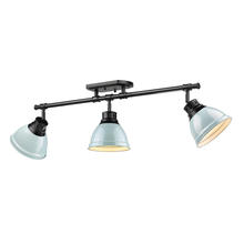 Golden 3602-3SF BLK-SF - Duncan Semi-Flush - Track Light