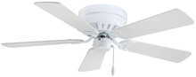 Minka-Aire F566-WH - FLUSH MOUNT CEILING FAN