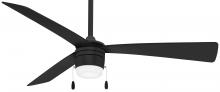 Minka-Aire F676L-CL - 44" LED CEILING FAN-COAL BLACK