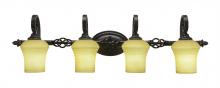 Toltec Company 164-DG-680 - Bathroom Lighting