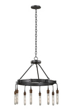 Kalco 506270MGM - Stuyvesant 8 Light  Chandelier