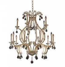 Allegri by Kalco Lighting 029652-038-FR001 - Duchess (10+5) Light 2 Tier Chandelier