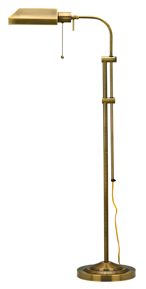 100W Pharmacy Floor Lamp W/Adjust Pole