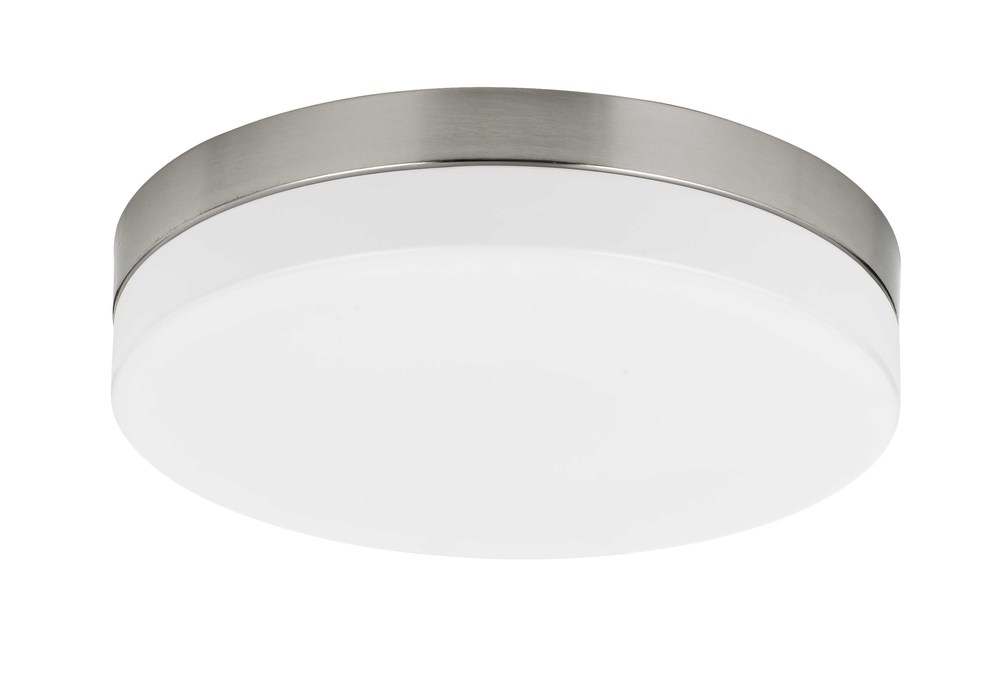 integrated LED 25W, 2000 Lumen, 80 CRI, Dimmable Ceiling Flush Mount With Acrylic Diffuser