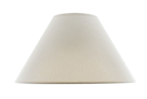 10" Height Linen Shade in Beige