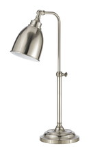 CAL Lighting BO-2032TB-BS - 25" Height Metal Table Lamp in Brushed Steel