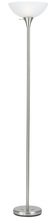 CAL Lighting BO-2055 - 70" Height Metal Torchiere in Brushed Steel