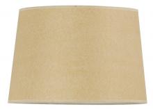 CAL Lighting SH-1366 - 9" Tall Beige Drum Paper Shade