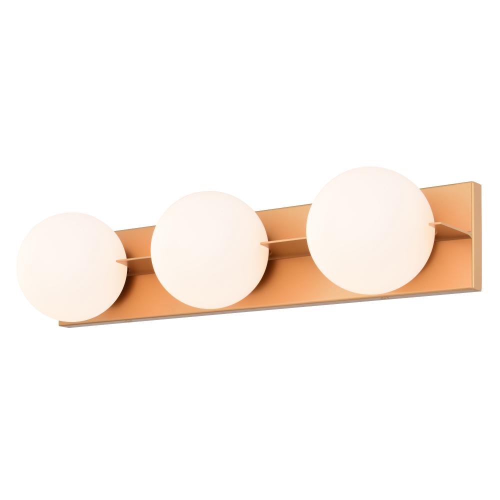 Parkview 3 Light Vanity Light Satin Brass