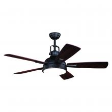 Vaxcel International F0060 - 52-in LED Ceiling Fan Gold Stone