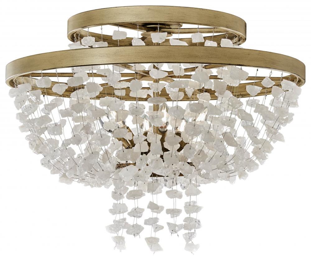 Stonybrook, A Robin Baron Design - 6 Light Flush Mount