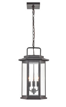 Millennium 2687-PBZ - Ellis 3-Light Outdoor Hanging Lantern Powder Coated Bronze