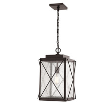 Millennium 2615-PBZ - Robinson 1-Light Outdoor Hanging Lantern Powder Coated Bronze