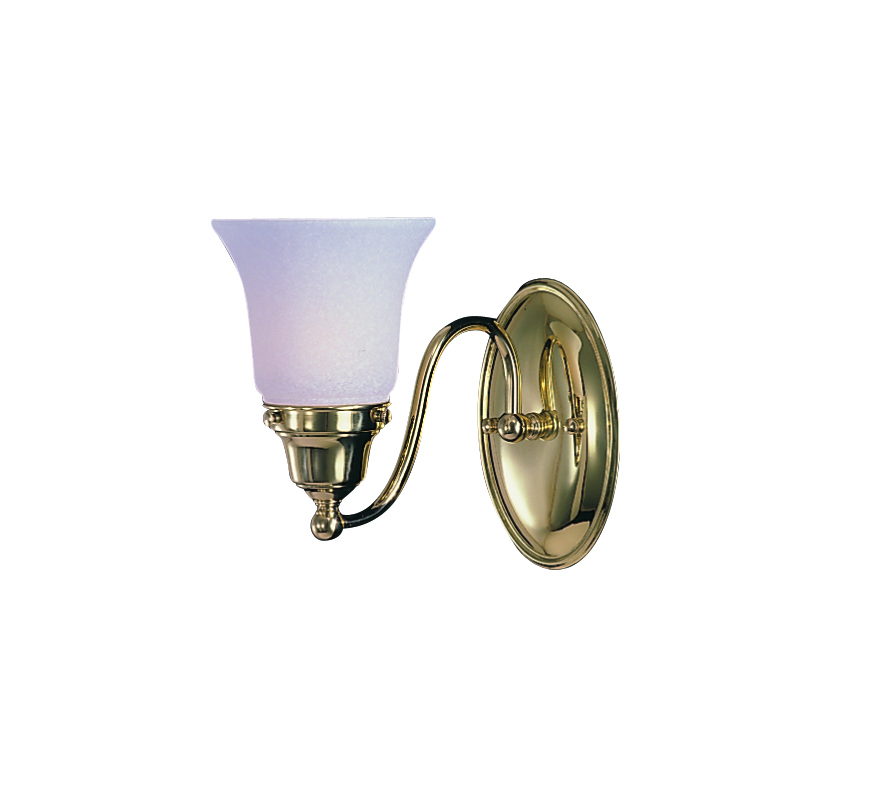 1-Light Satin Pewter Magnolia Sconce