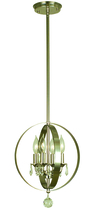 Framburg 1050 PN - 4-Light Polished Nickel Constellation Pendant