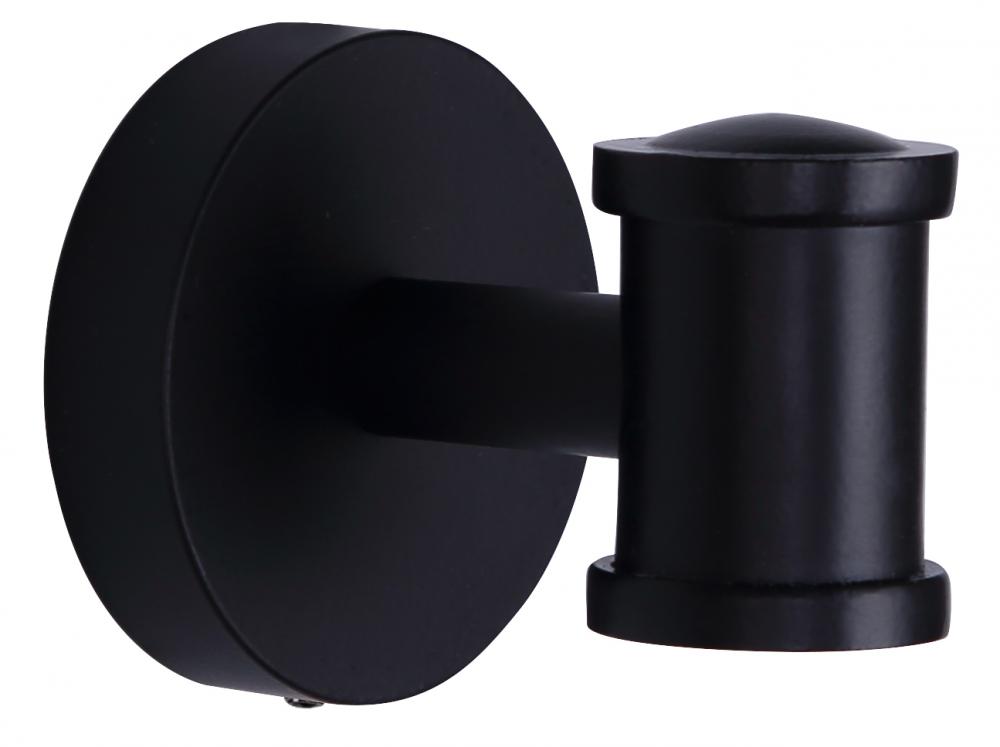 Bath Accessories-Black Robe Hook 