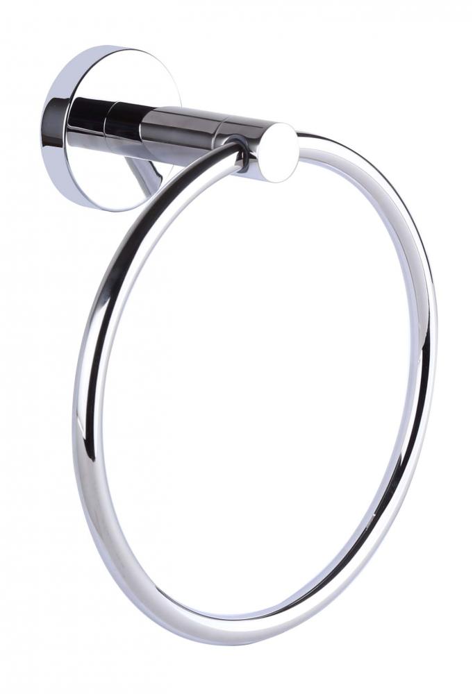 Cain Polished Chrome Towel Ring