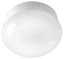 Canarm IFM13711 - IFM137WH, 1 Light Flush Mount, White Finish