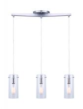 Canarm IPL759A03BN - Joni 3 Light Pendant, Nickel Finish