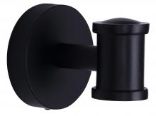 Canarm BA102A02BK - Bath Accessories-Black Robe Hook 