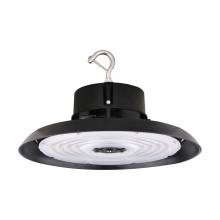 Nuvo 65/805 - 200W UFO LED High Bay; 28200 Lumens; 4000K; 277-480 Volt; 0-10V Dimmable; Black Finish