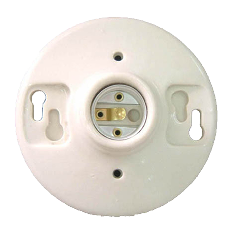 Plastic Keyless Fixture - WH