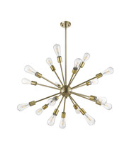 HOMEnhancements 70226 - 18-Light Chandelier - Matte Gold