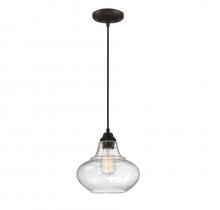 Savoy House Meridian M70080ORB - 1-Light Mini Pendant in Oil Rubbed Bronze