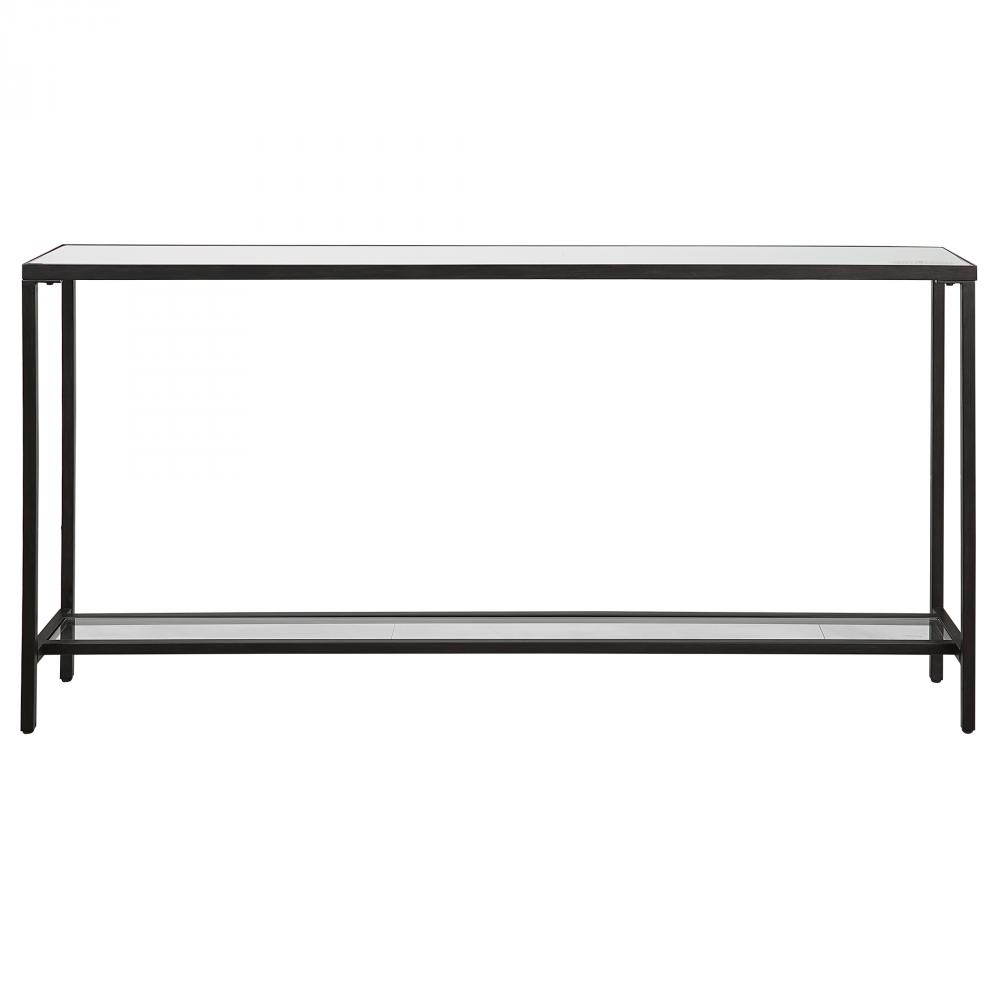 Uttermost Hayley Black Console Table