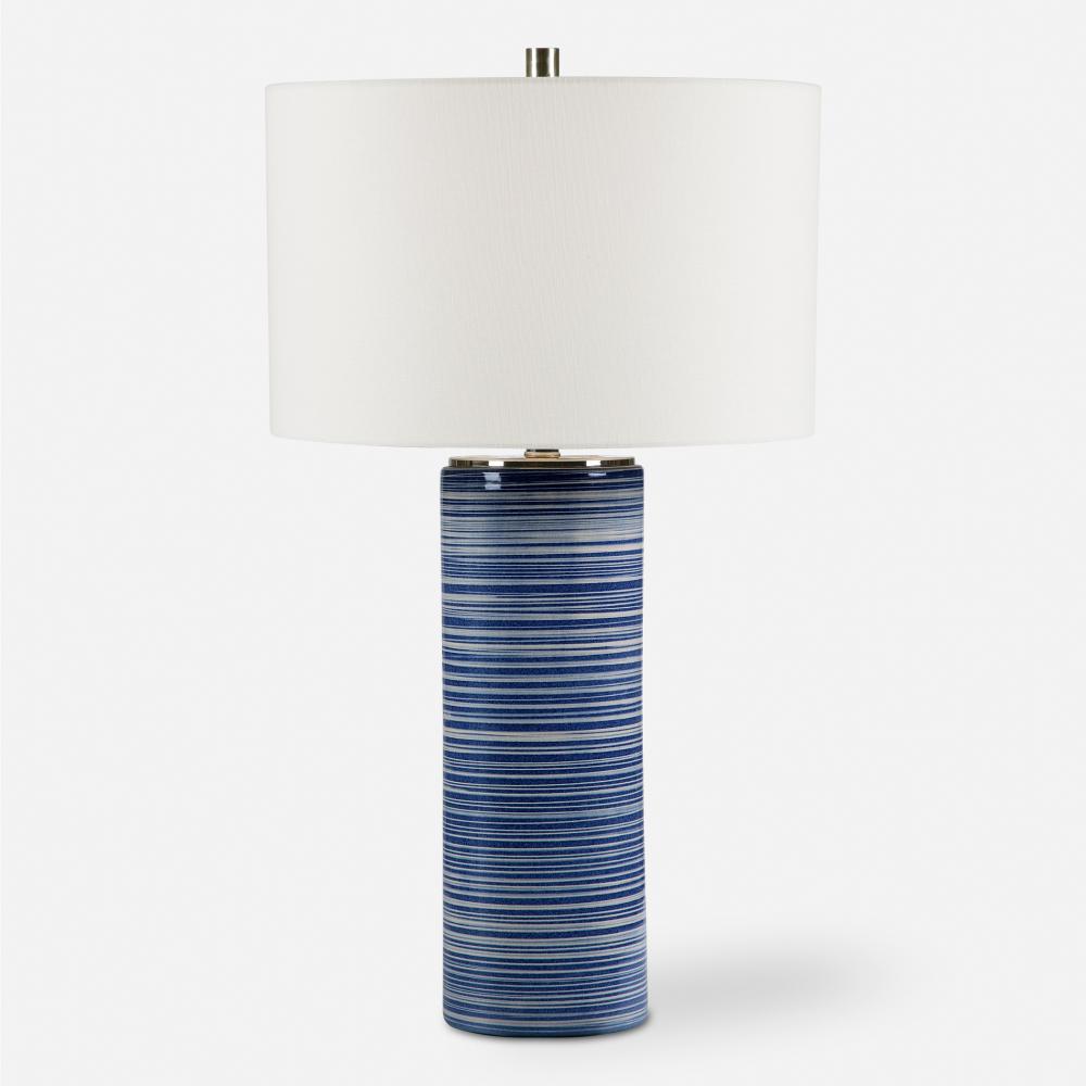 Montauk Striped Table Lamp