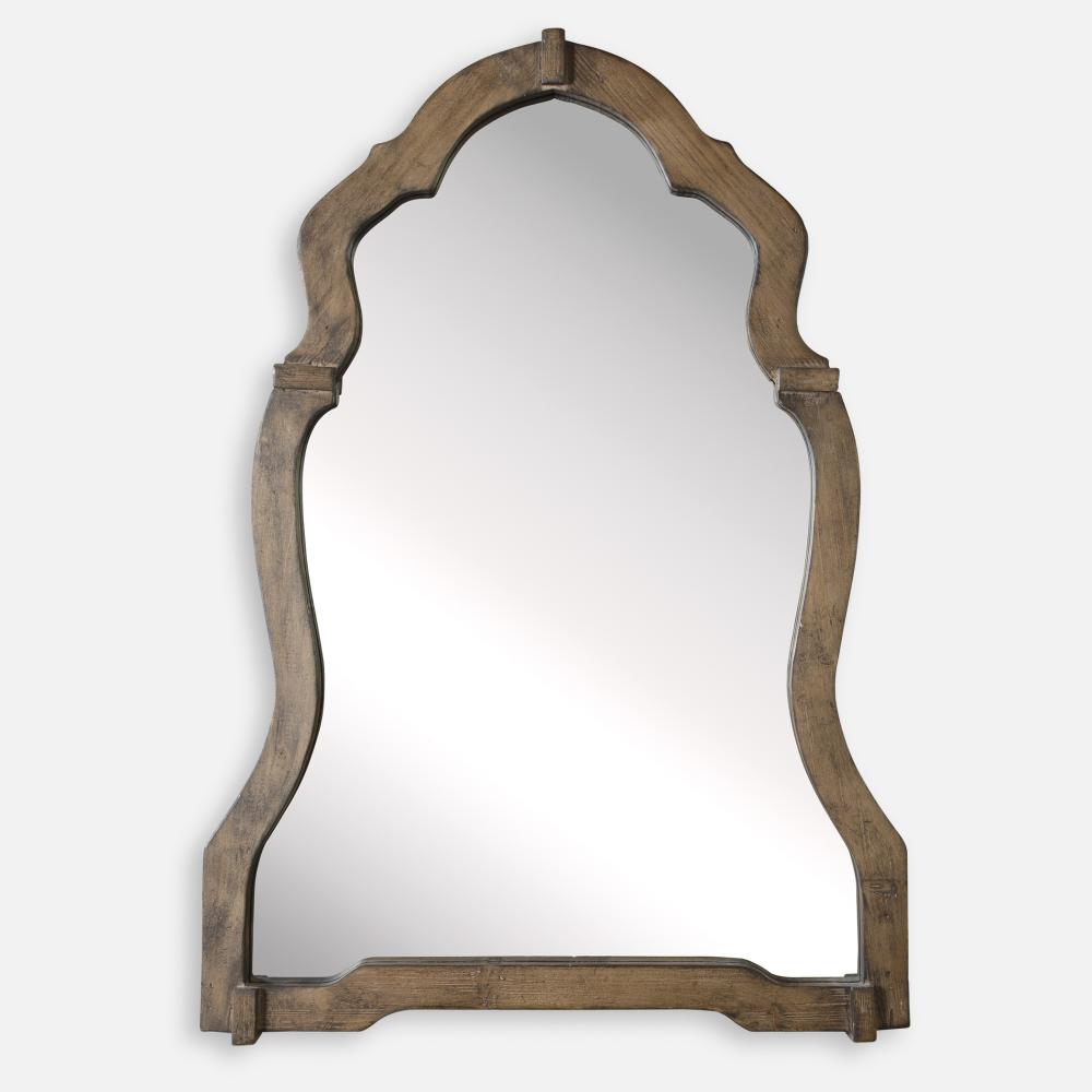 Agustin Light Walnut Mirror