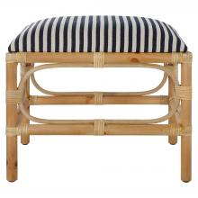 Uttermost 23666 - Uttermost Laguna Small Striped Bench