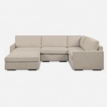 Uttermost 23852-A - Uttermost Refuge Armless Sand Sofa