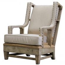 Uttermost 23615 - Schafer Linen Armchair