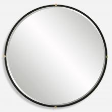 Uttermost 09939 - Bonded Round Black Mirror