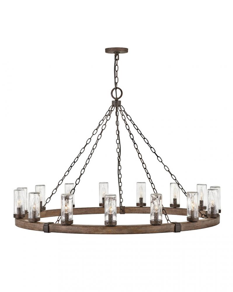 Large Single Tier Chandelier