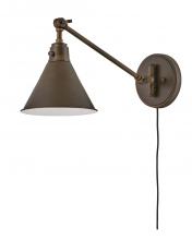 Hinkley 3690OB - Medium Swing Arm Single Light Sconce